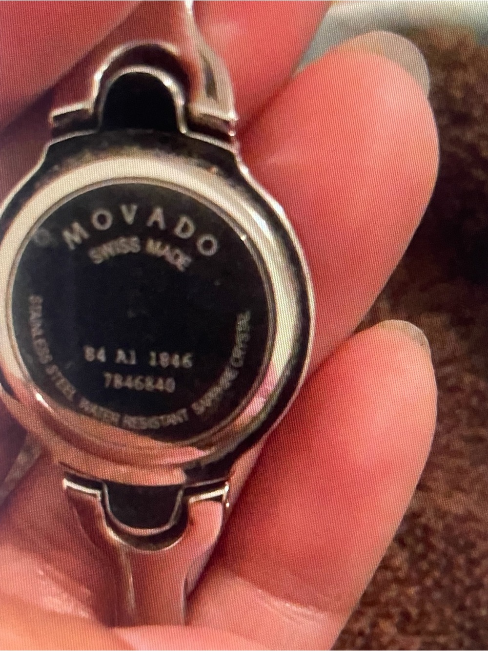 Movado Women's Silver-tone Museum Bracelet Watch - Picture 2 of 2
